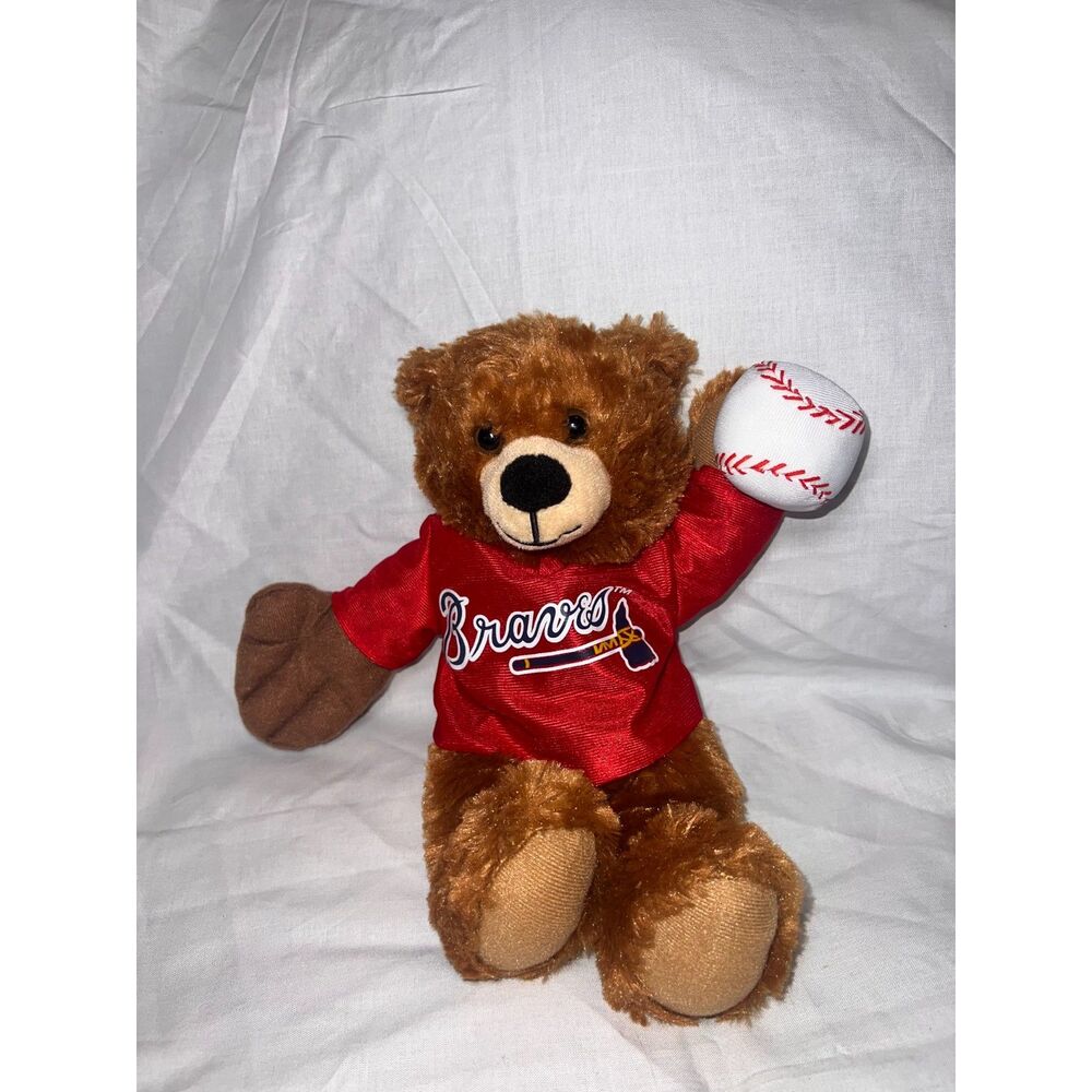 Atlanta Braves MLB stuffed teddy bear officially licensed